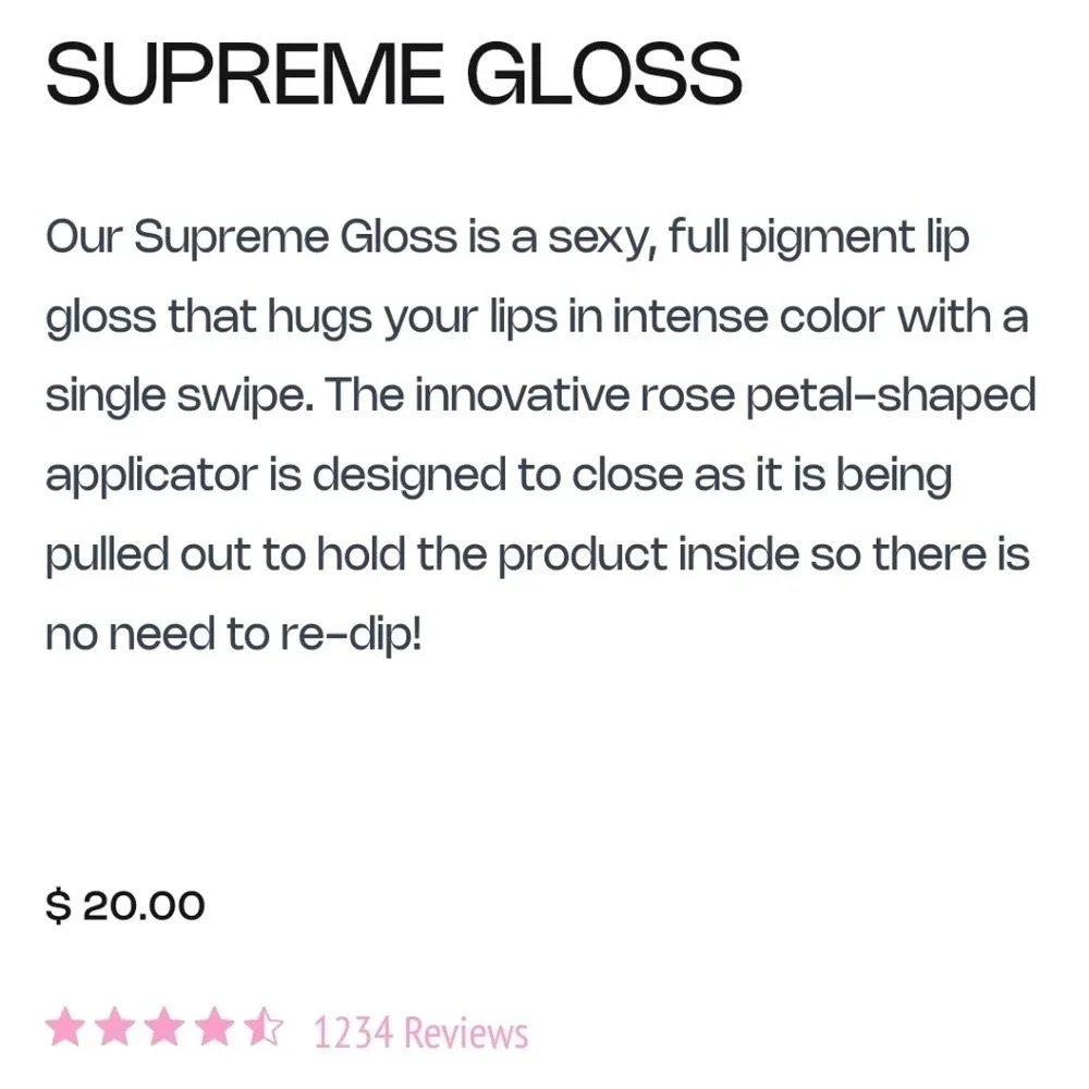 Jeffree Star Supreme Gloss in "2003" - Picture 4 of 4